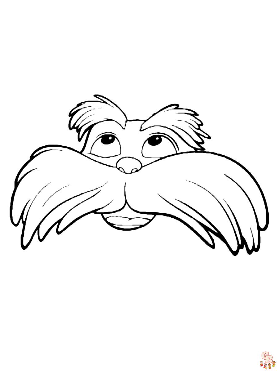 Lorax Coloring Pages 5