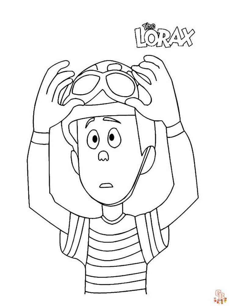 Lorax Coloring Pages 6