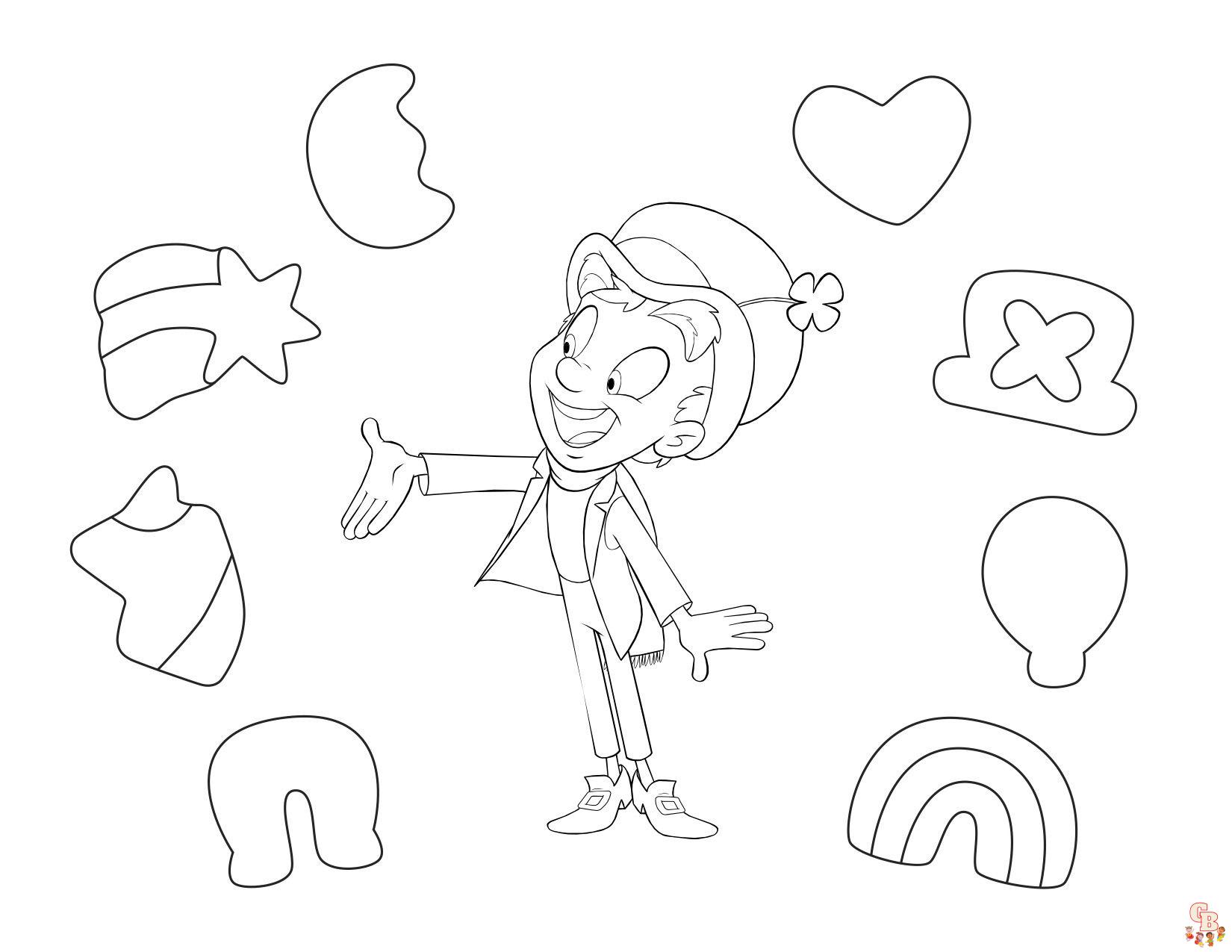 Lucky Charms Coloring Pages