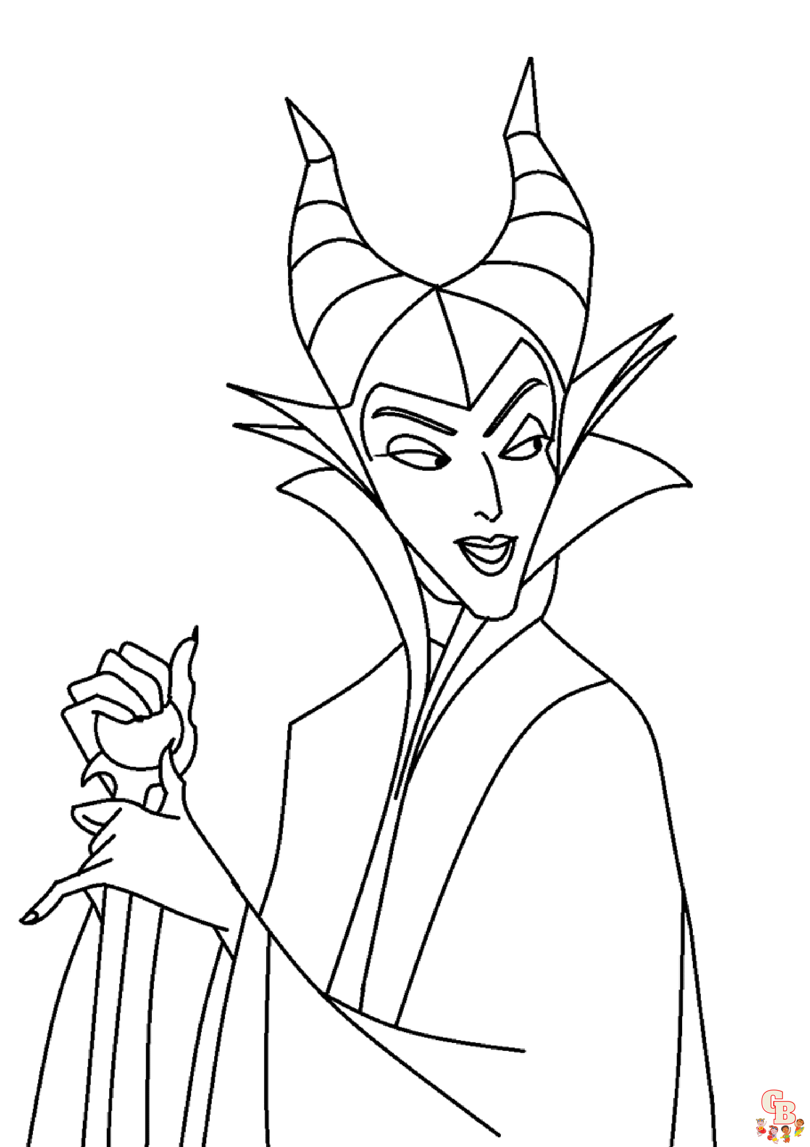 maleficent dragon coloring pages