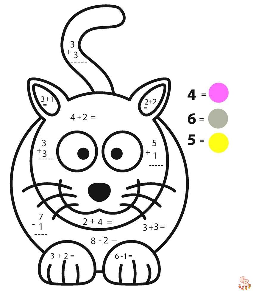 Math Coloring Pages 3