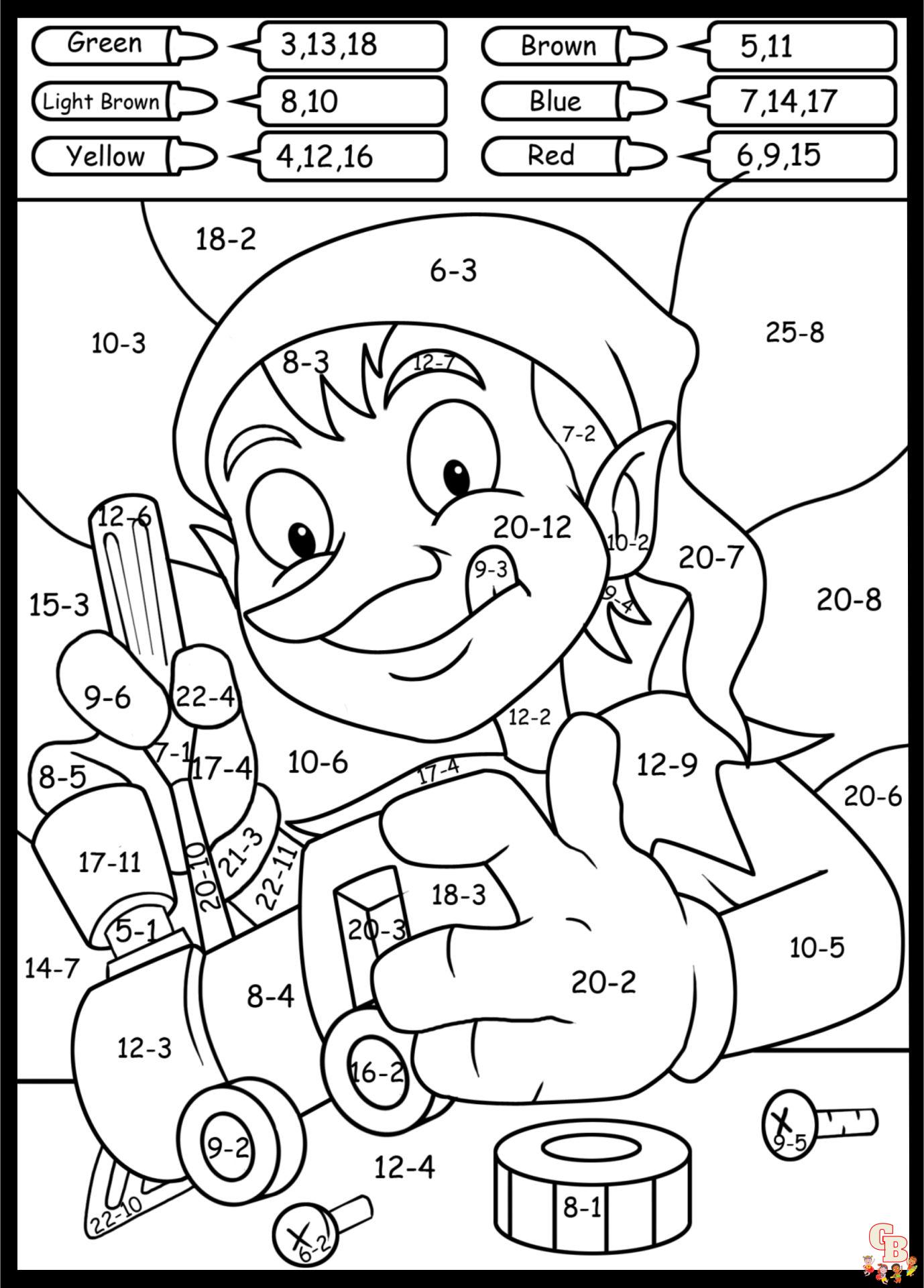Math Coloring Pages 4