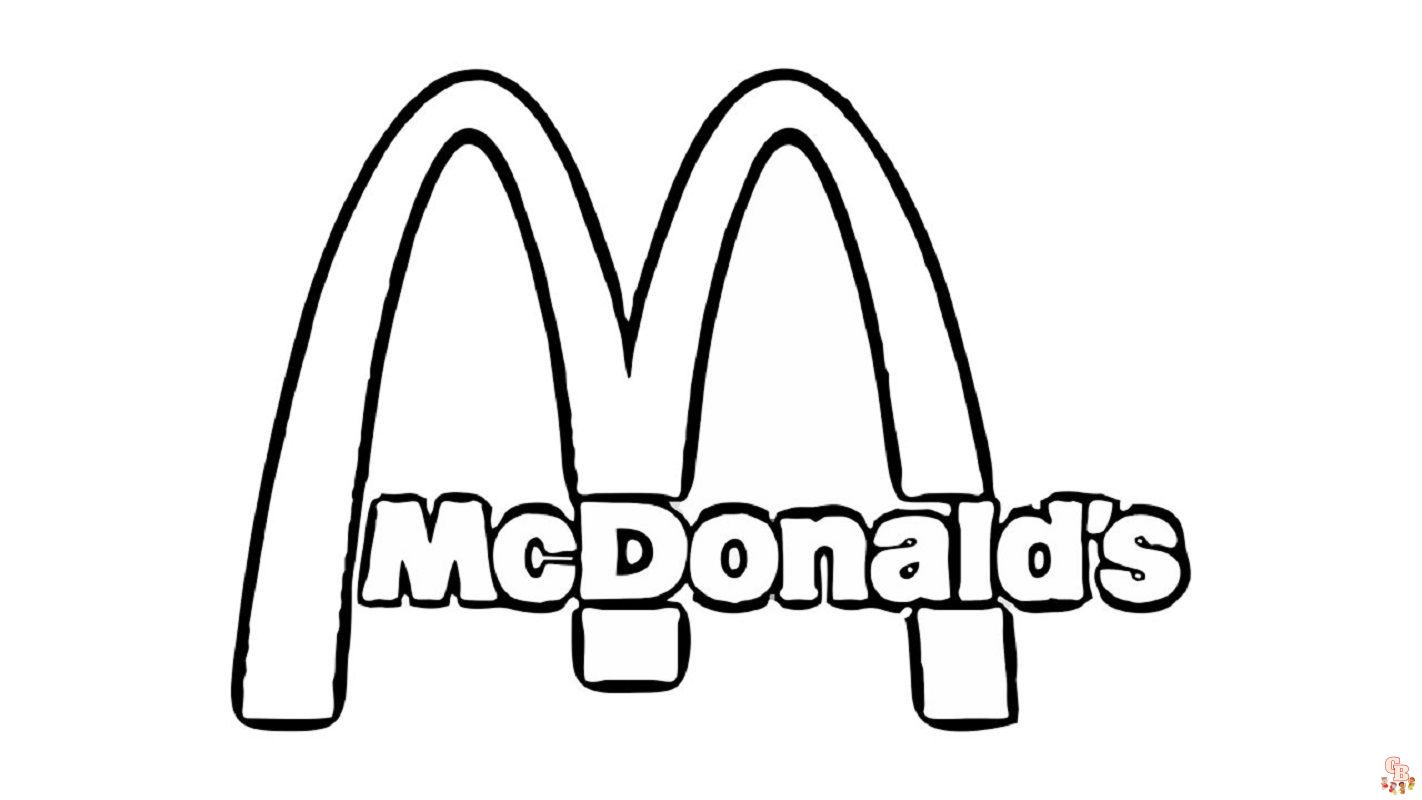 McDonald Coloring Pages