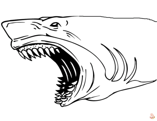 Megalodon Coloring Pages 2