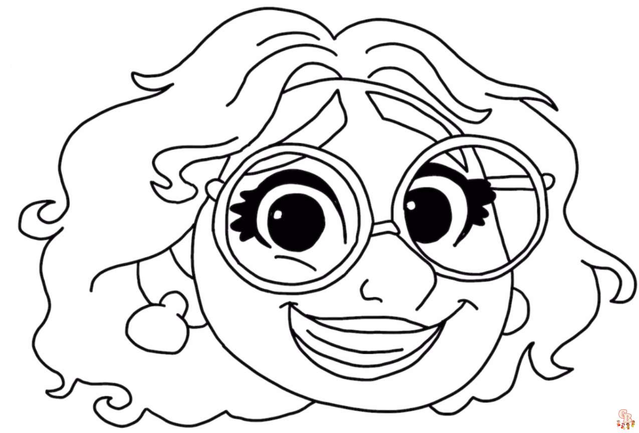 Mirabel Encanto Coloring Pages 3
