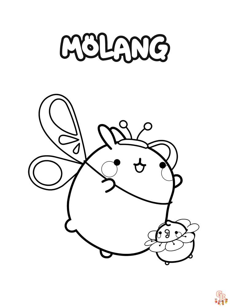 Molang Coloring Pages