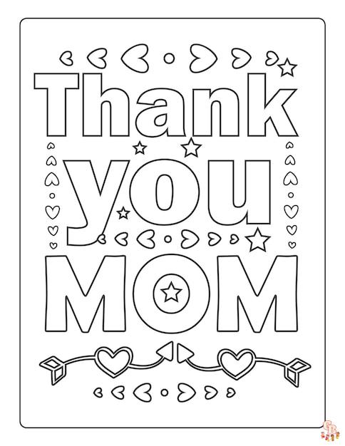Mommy Coloring Pages 2