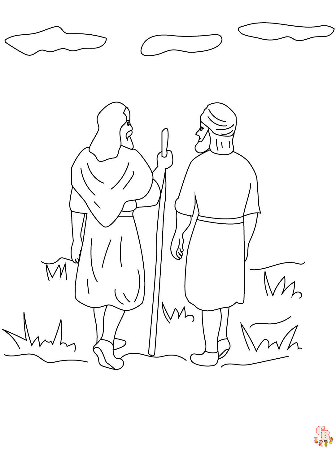 Moses Coloring Pages