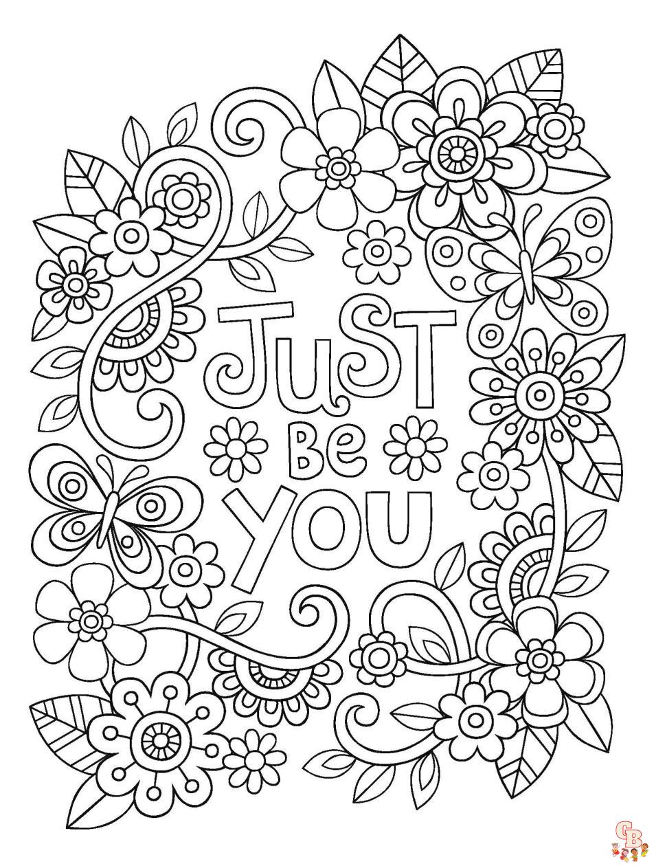 Motivational Coloring Pages 1