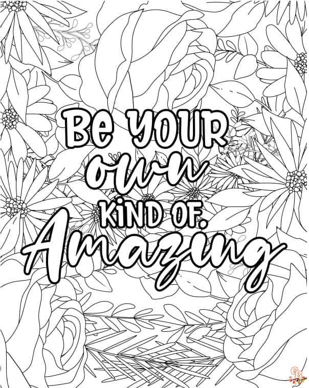 Motivational Coloring Pages 13