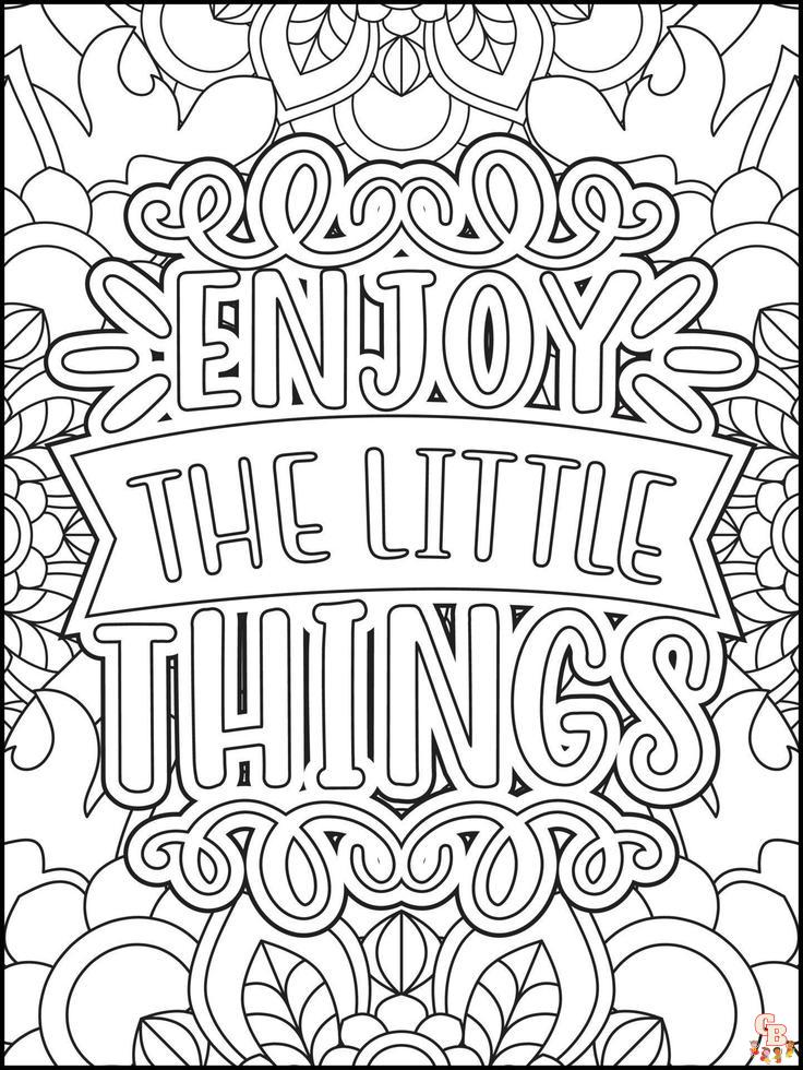 Motivational Coloring Pages 4