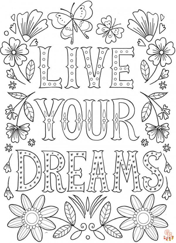 Motivational Coloring Pages 7