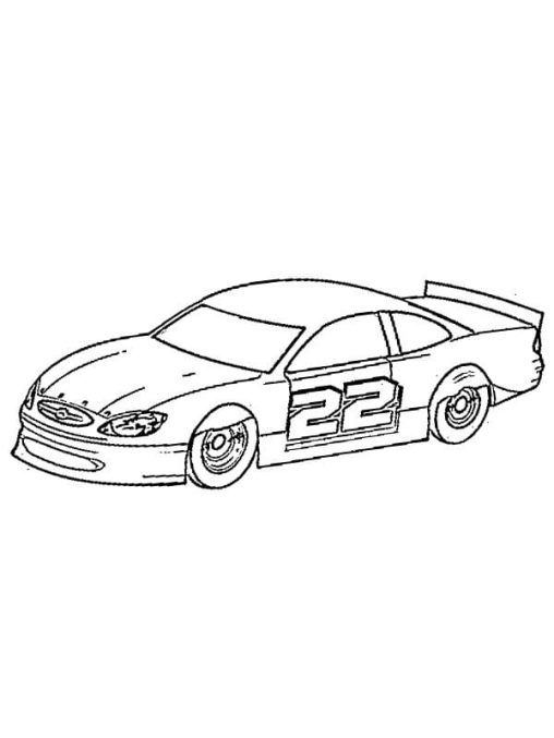 Enjoy the Thrills of NASCAR with Free Printable Coloring Pages