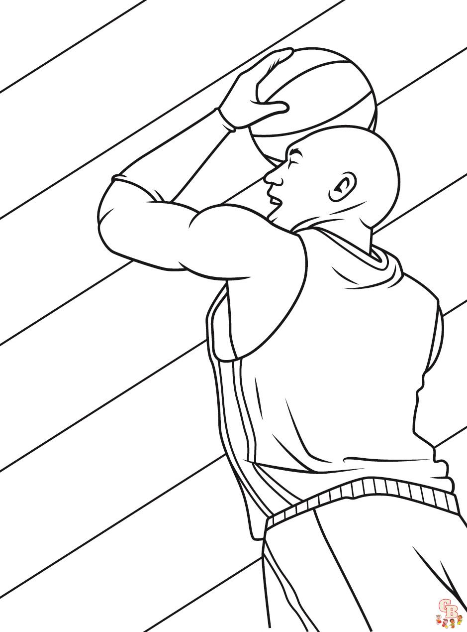Cool Coloring Pages NBA logo coloring pages - Cool Coloring Pages
