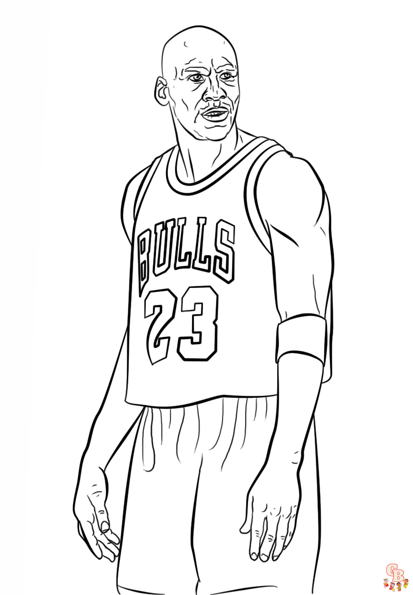 NBA Coloring Pages 1