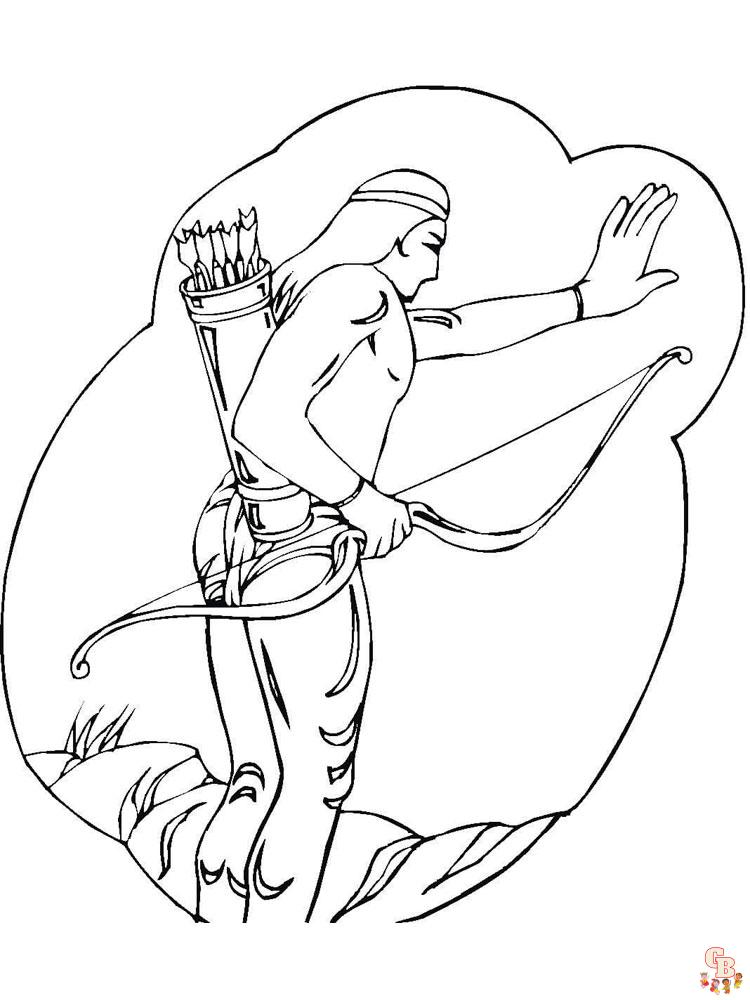 Native American Coloring Pages 25