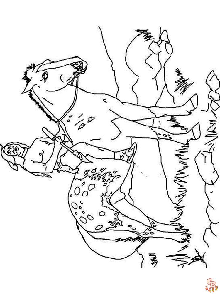 Native American Coloring Pages 31