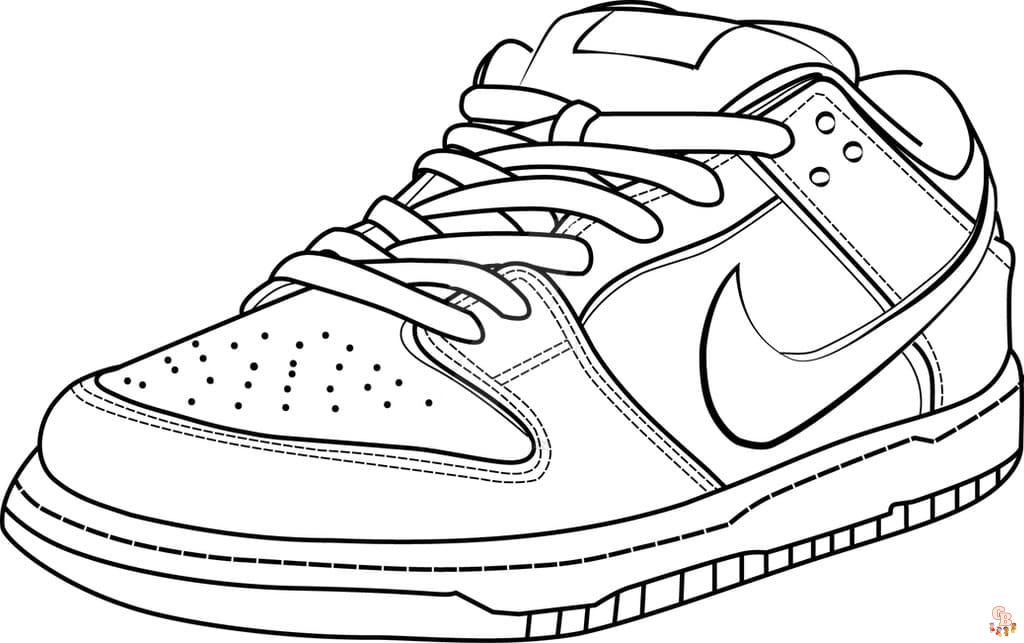 Nike Coloring Pages 3