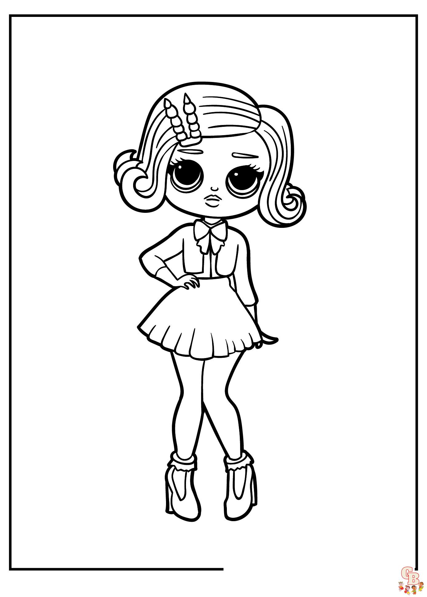 OMG Coloring Pages
