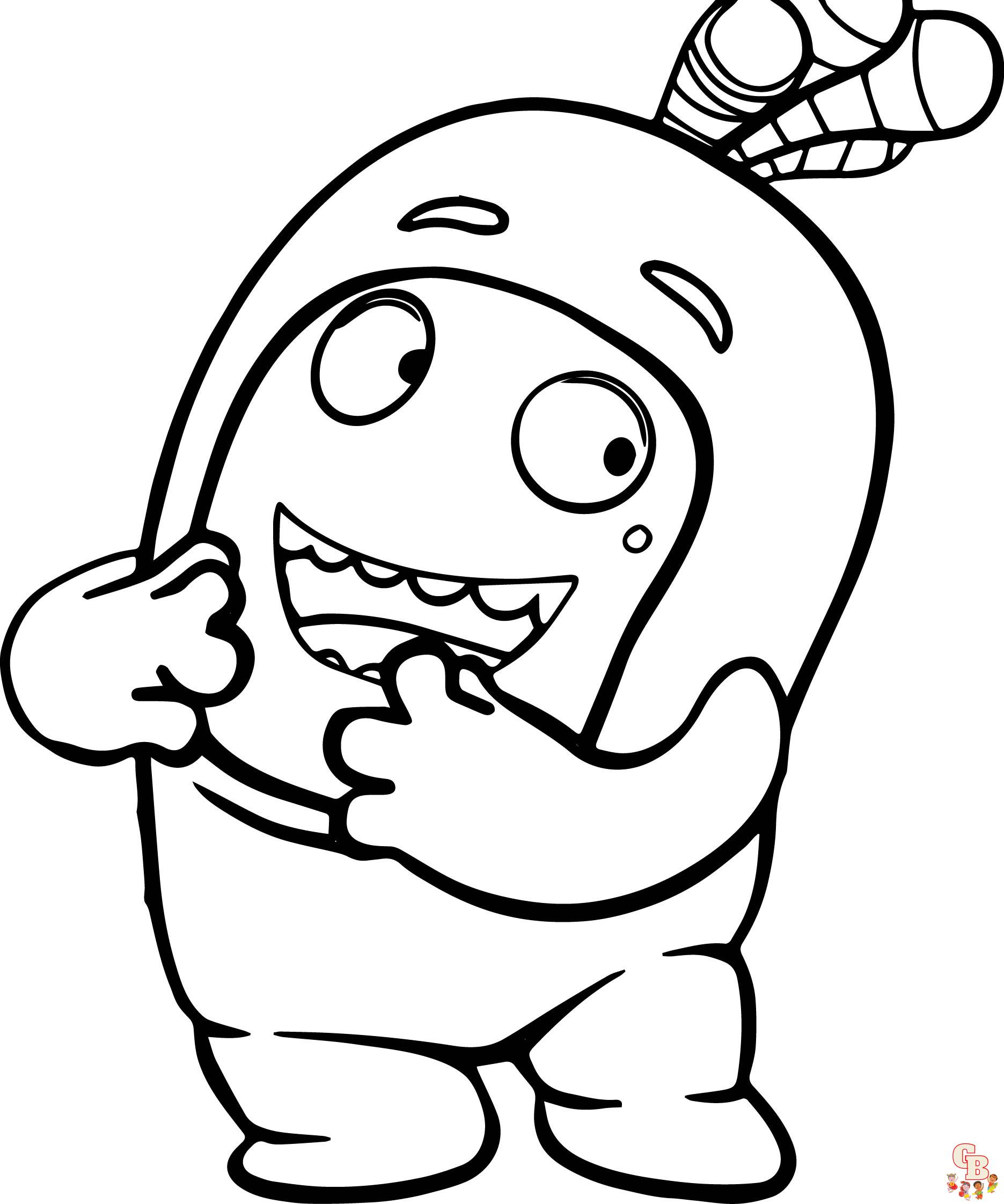 Oddbods Coloring Pages