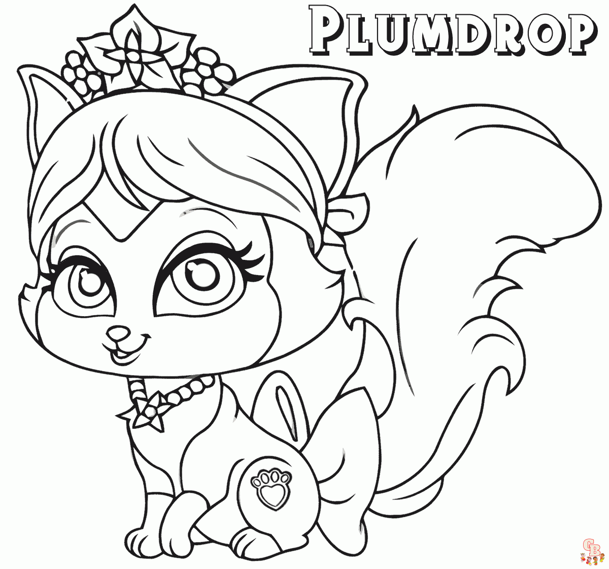 Palace Pets Coloring Pages 5