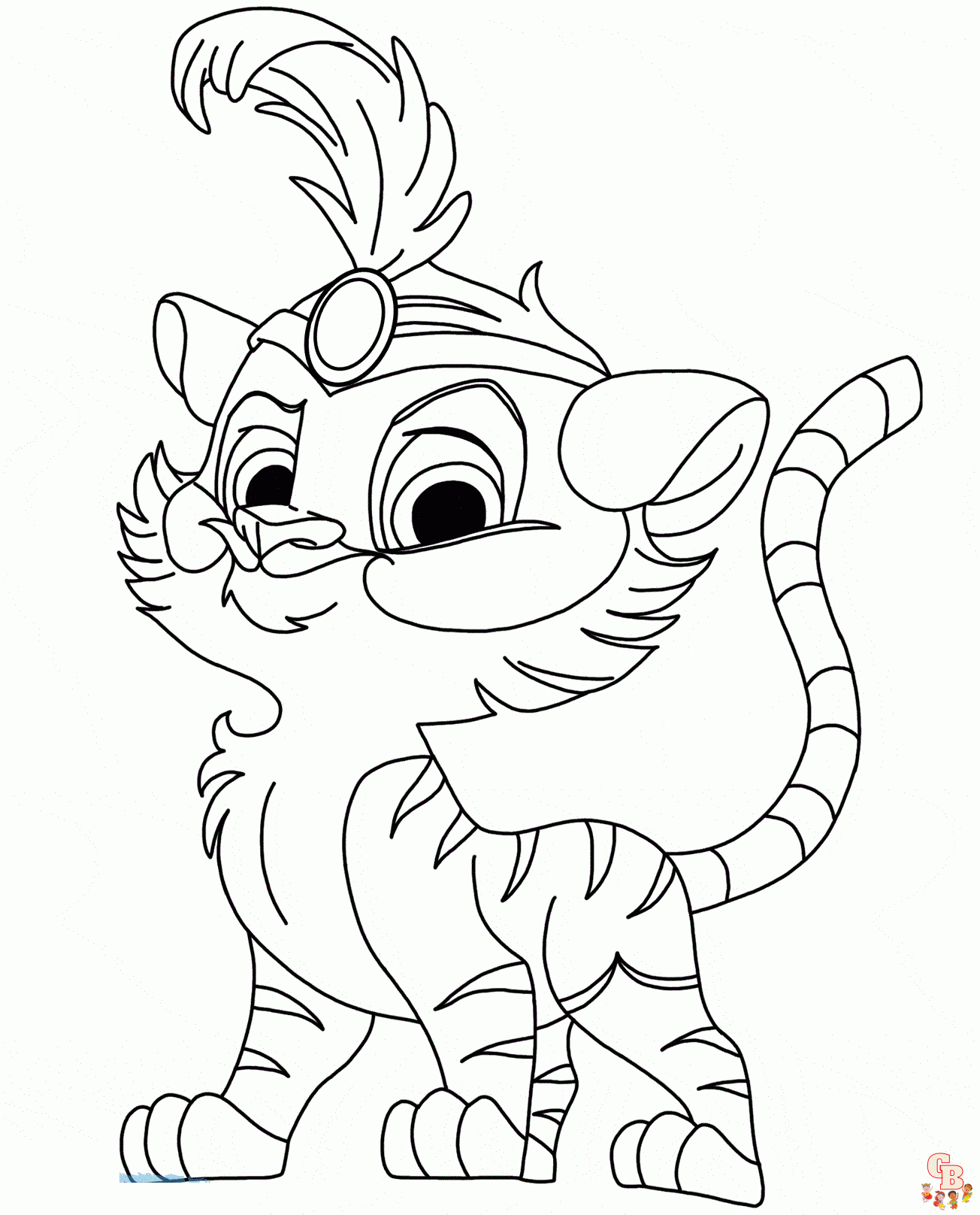 Palace Pets Coloring Pages 6