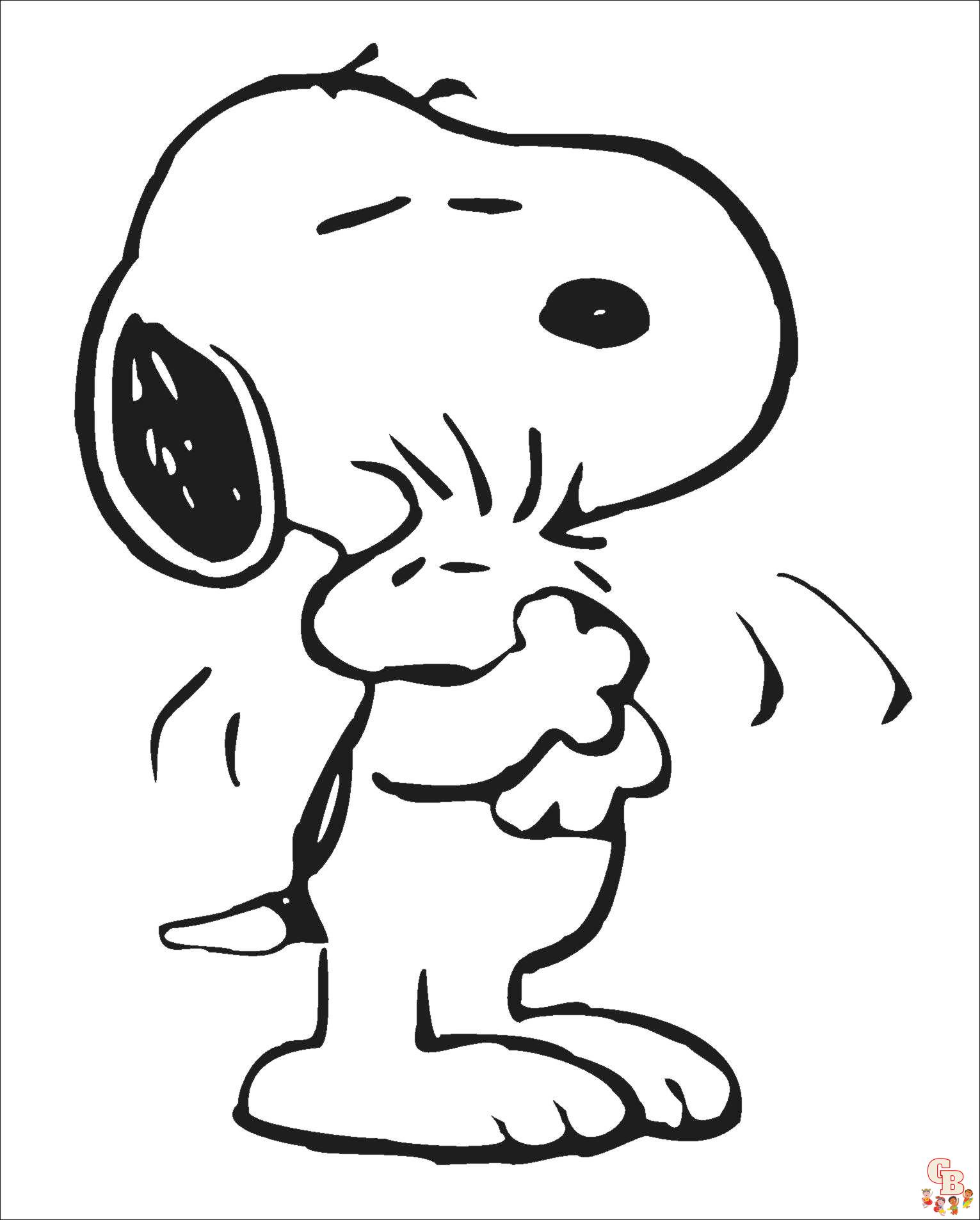 Peanuts Coloring Pages 3