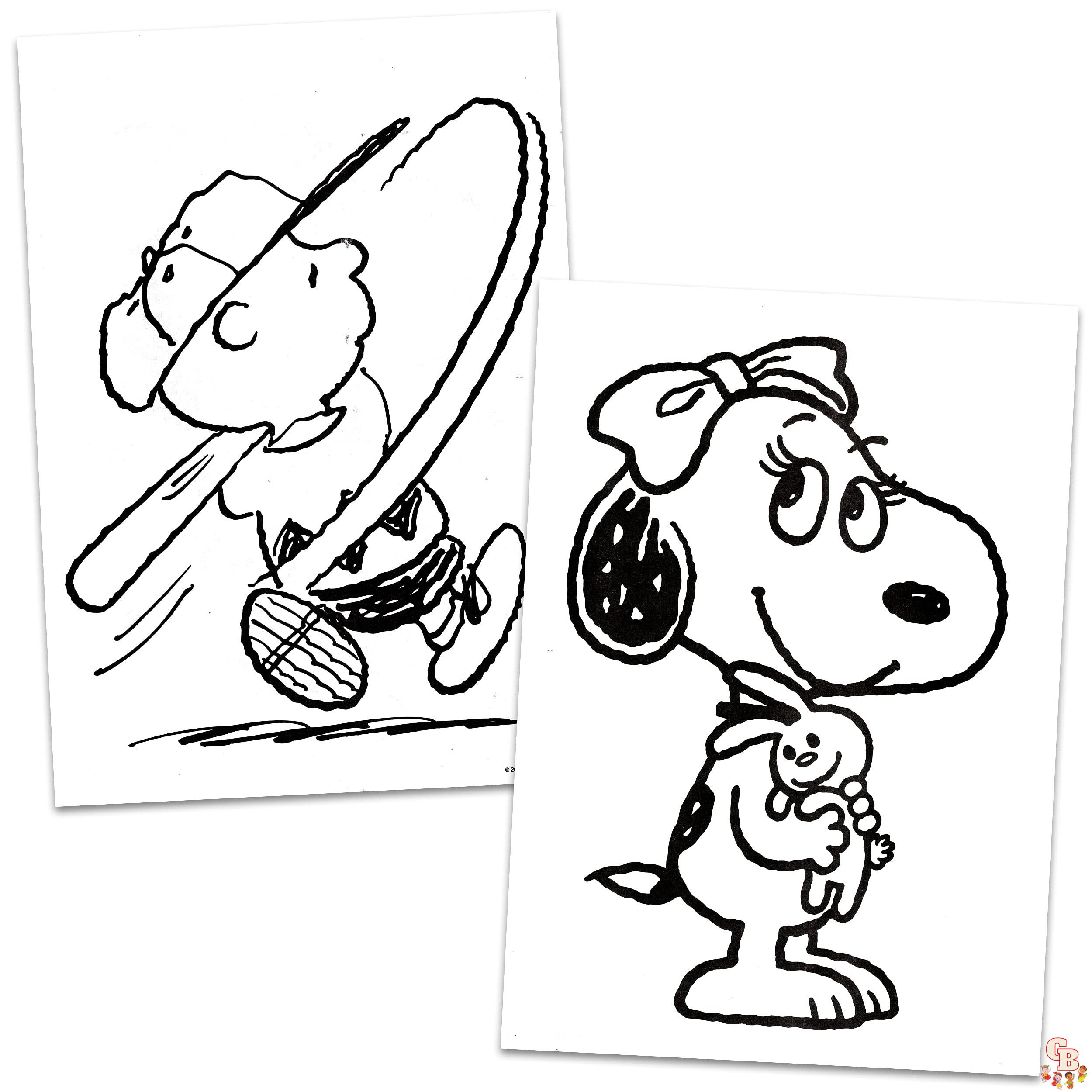Peanuts Coloring Pages 9
