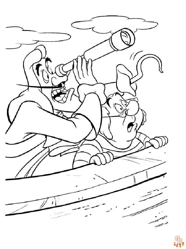 Peter Pan Coloring Pages 1