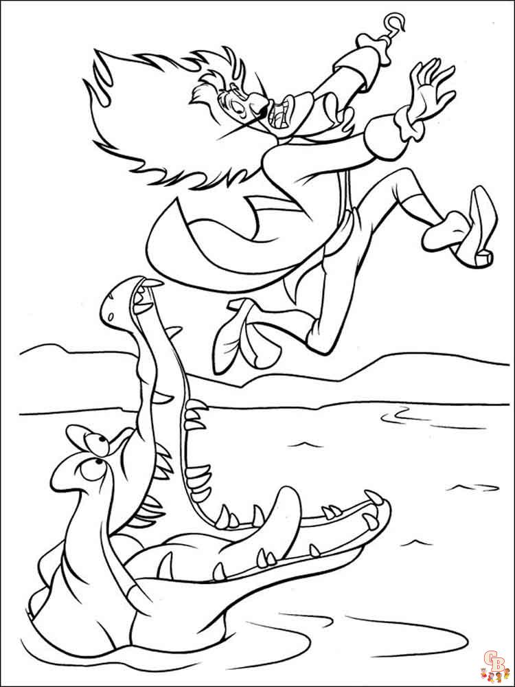 Peter Pan Coloring Pages 15