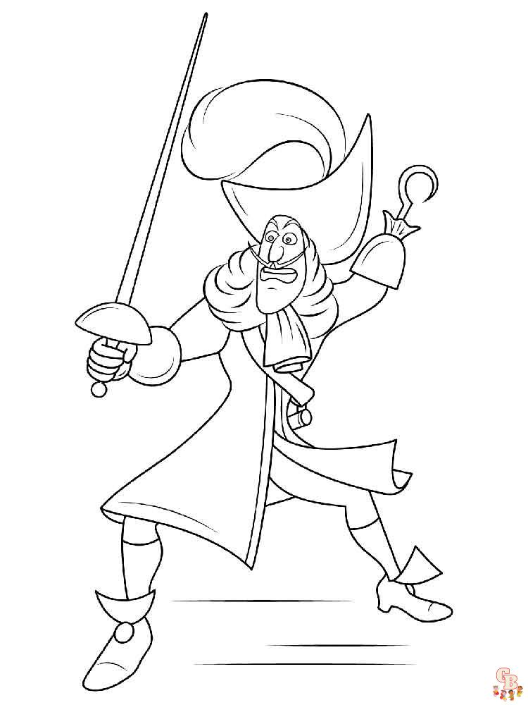 Peter Pan Coloring Pages 24