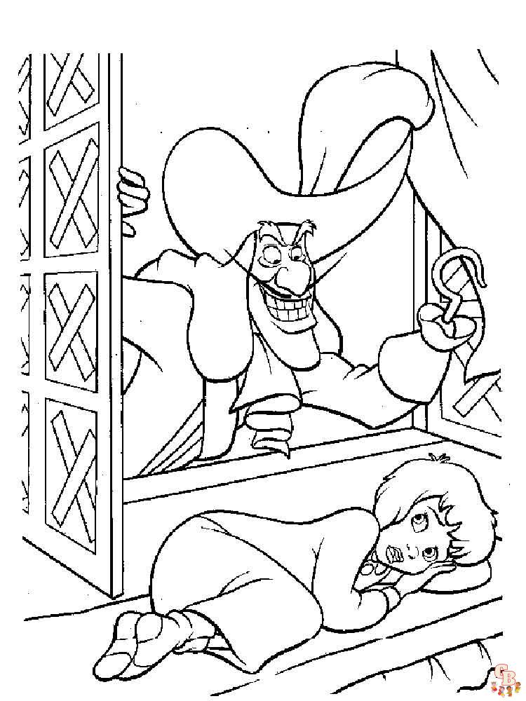 Peter Pan Coloring Pages 26