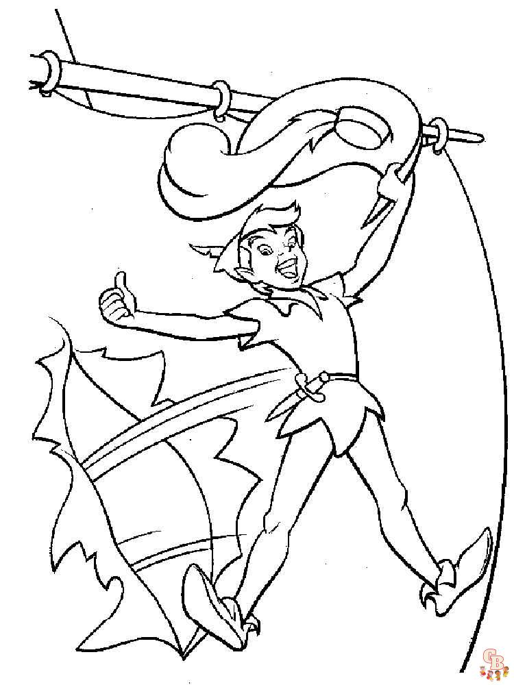 Peter Pan Coloring Pages 27