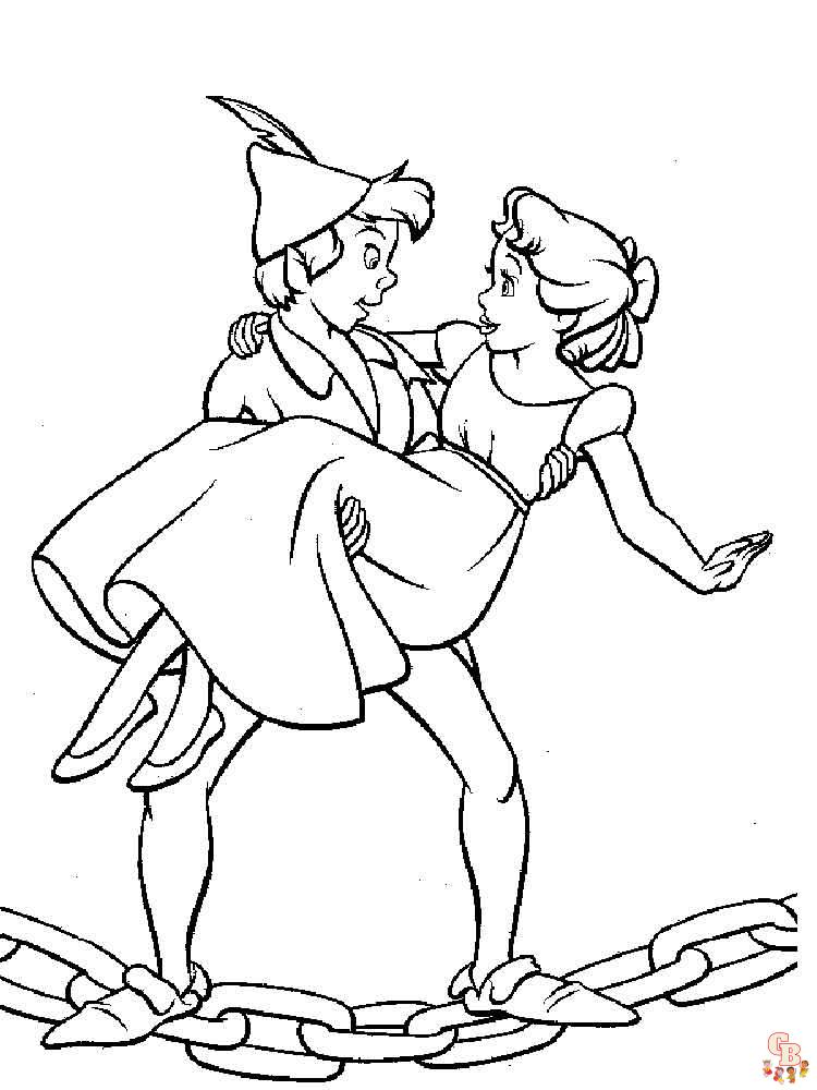 Peter Pan Coloring Pages 28