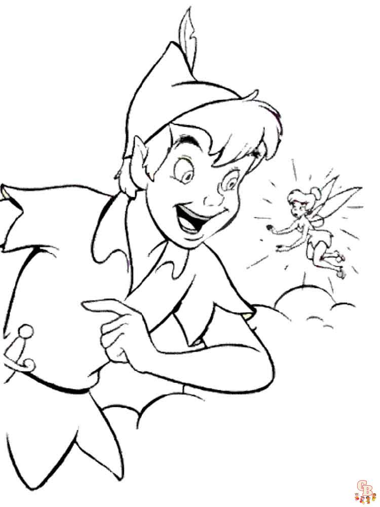 Peter Pan Coloring Pages 30