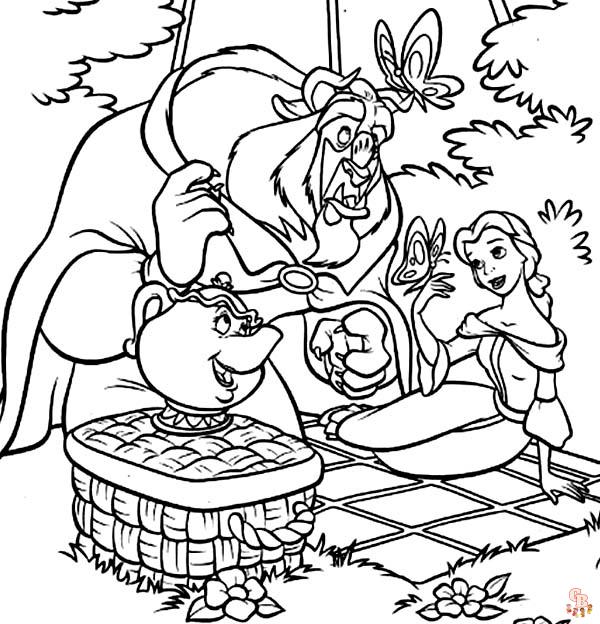 Picnic Coloring Pages14