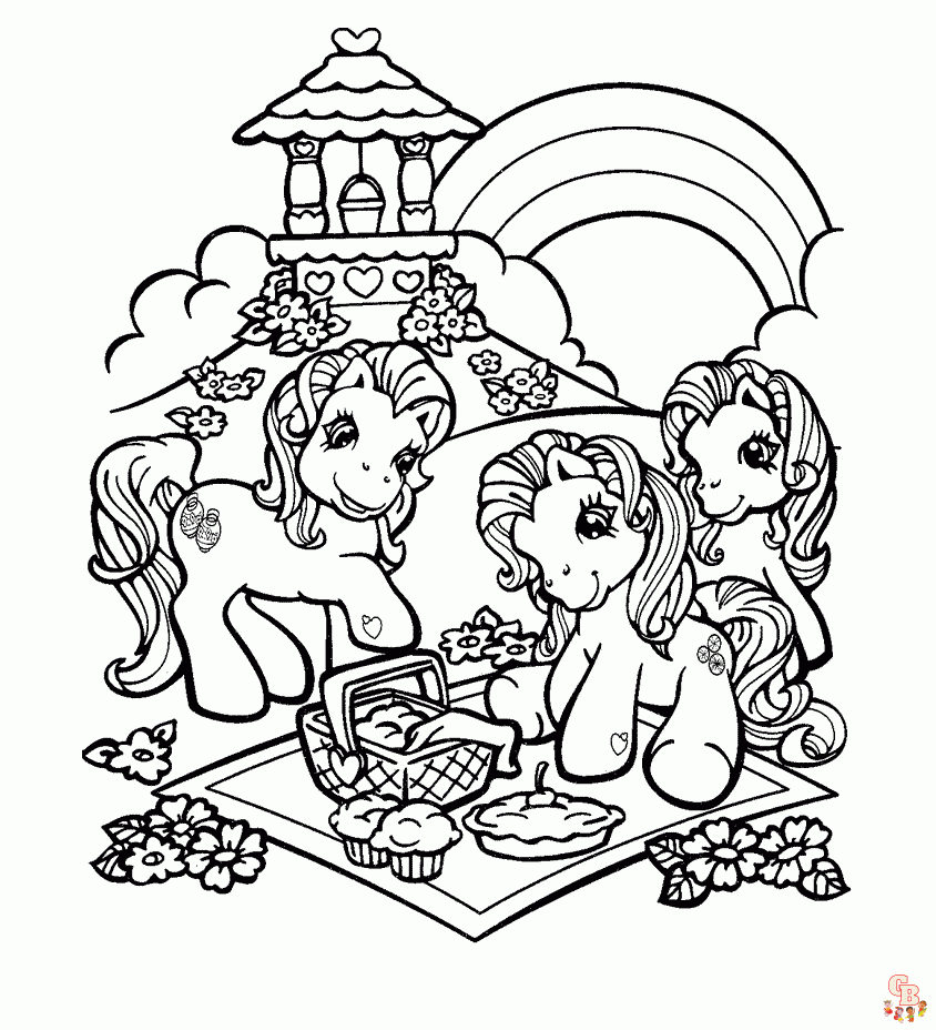 Picnic Coloring Pages17