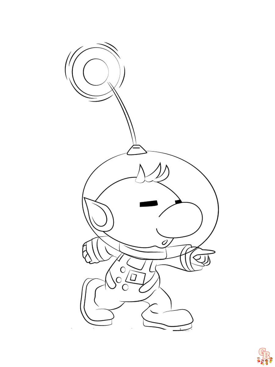 Pikmin Coloring Pages 2