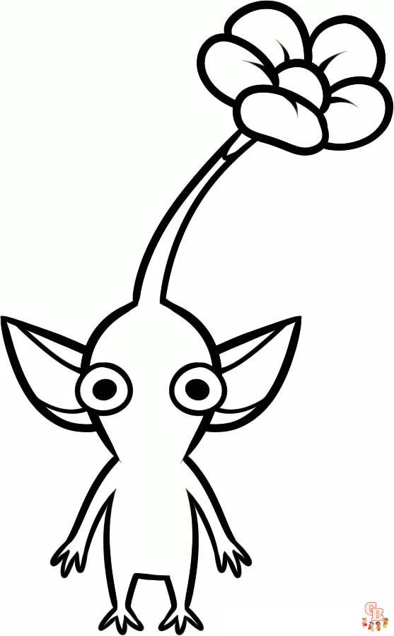 Pikmin Coloring Pages 3