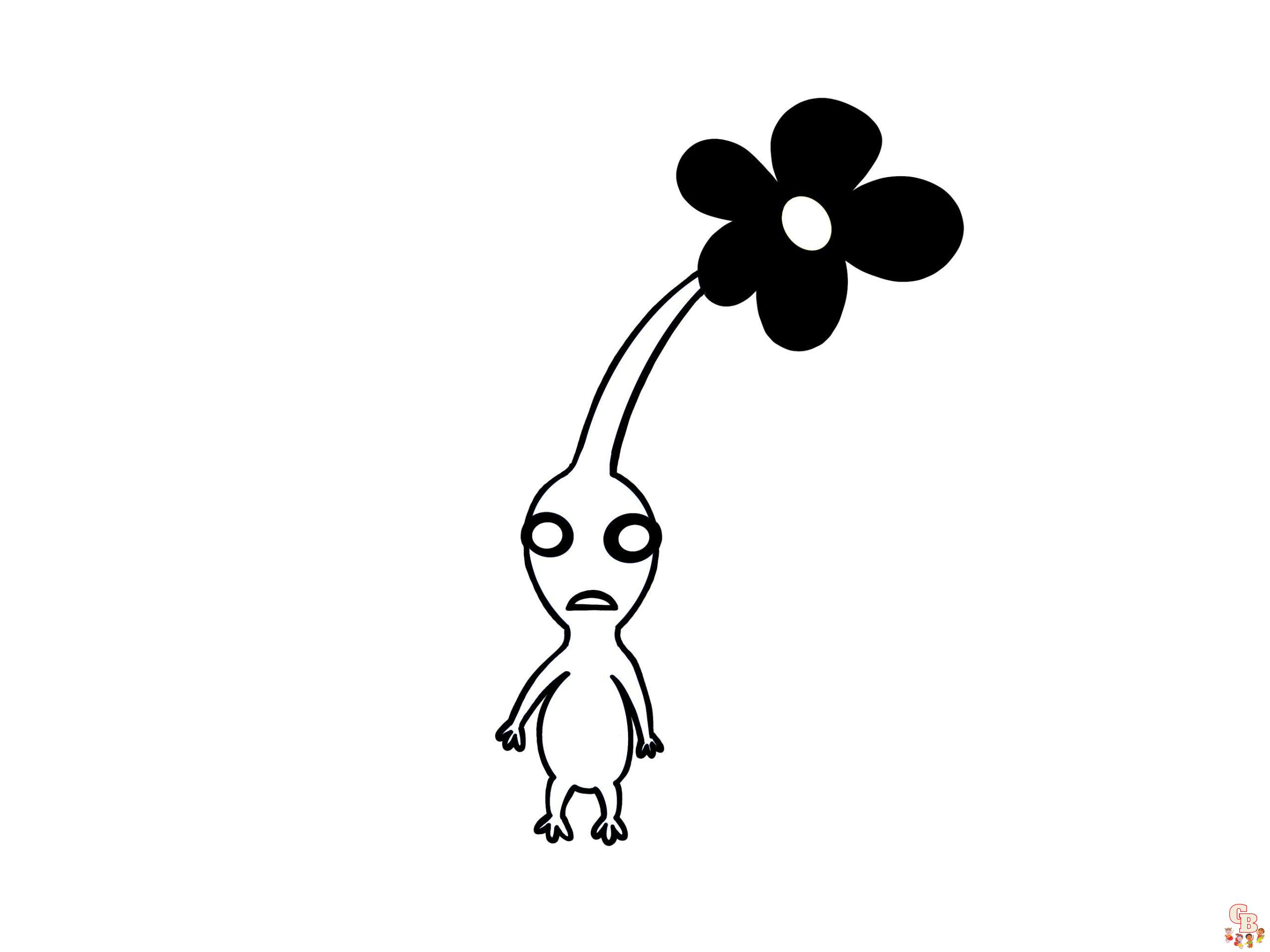 Pikmin Coloring Pages 4