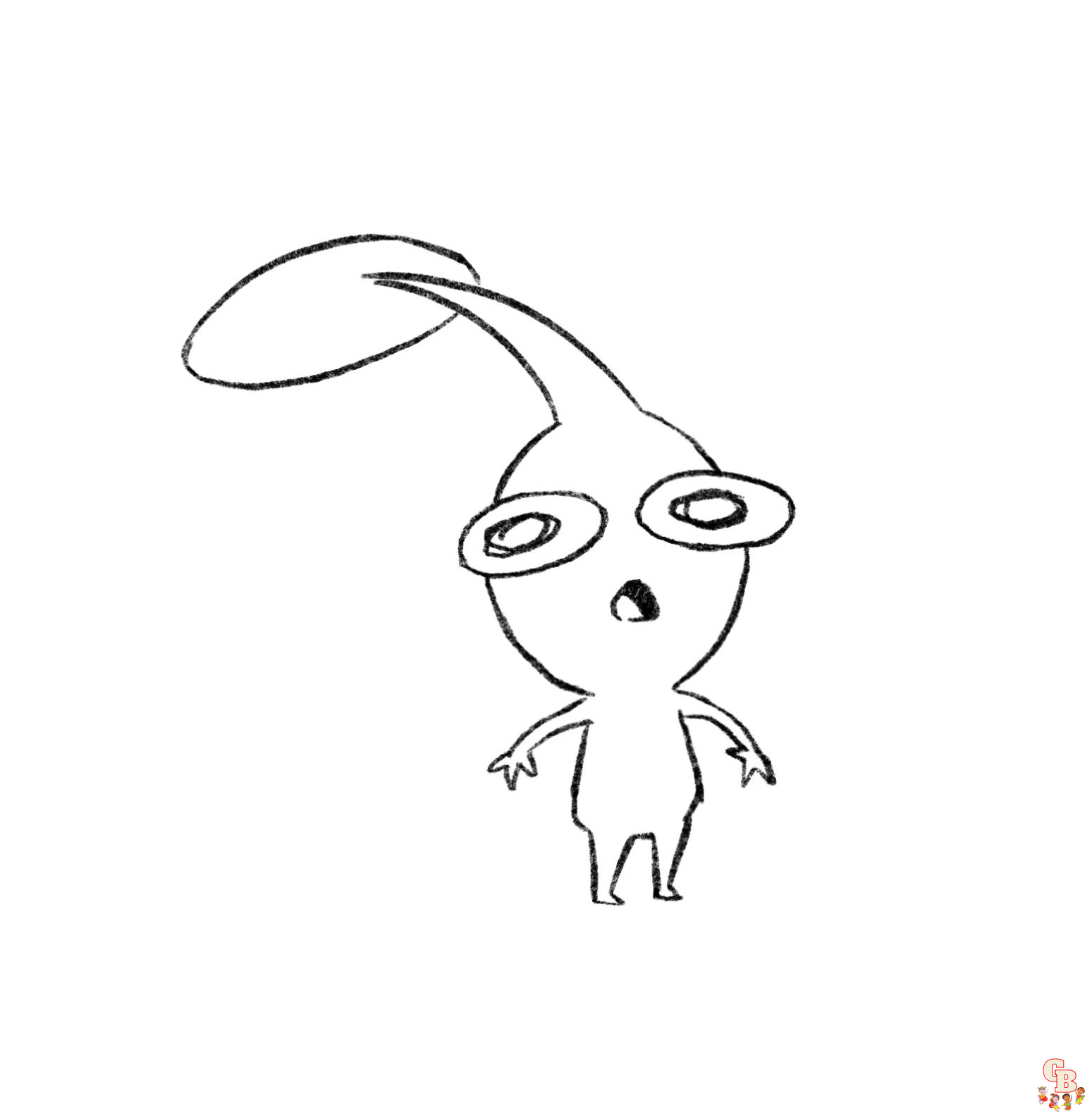 Pikmin Coloring Pages