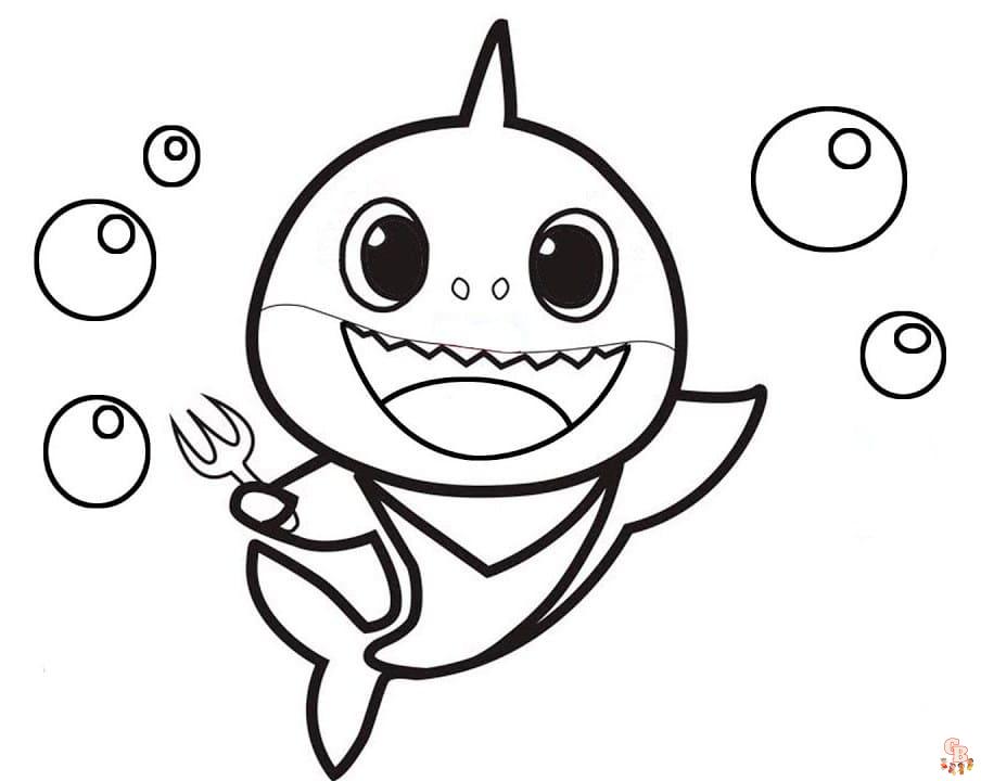 Pinkfong coloring pages