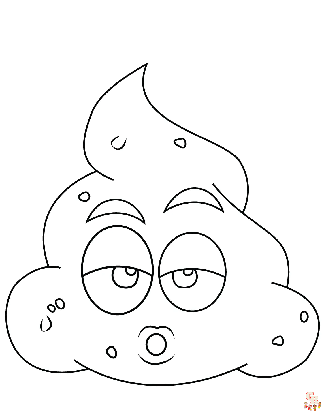 Color Your World with Poop Coloring Pages - Free Printables