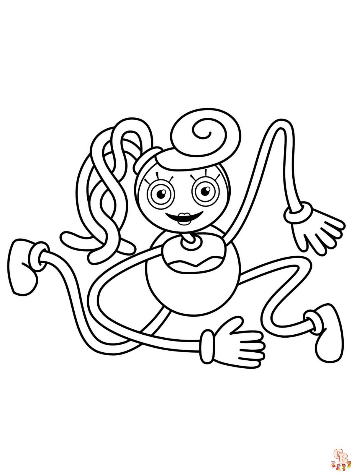 Poppy Playtime Chapter 2 Coloring Pages 5