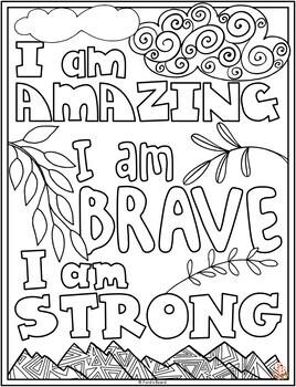 Positive Coloring Pages 5