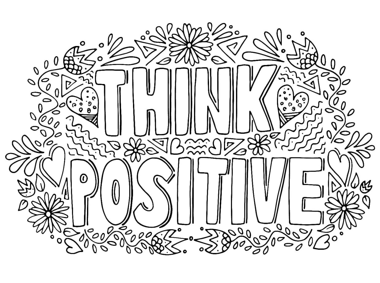 Positive Coloring Pages 8