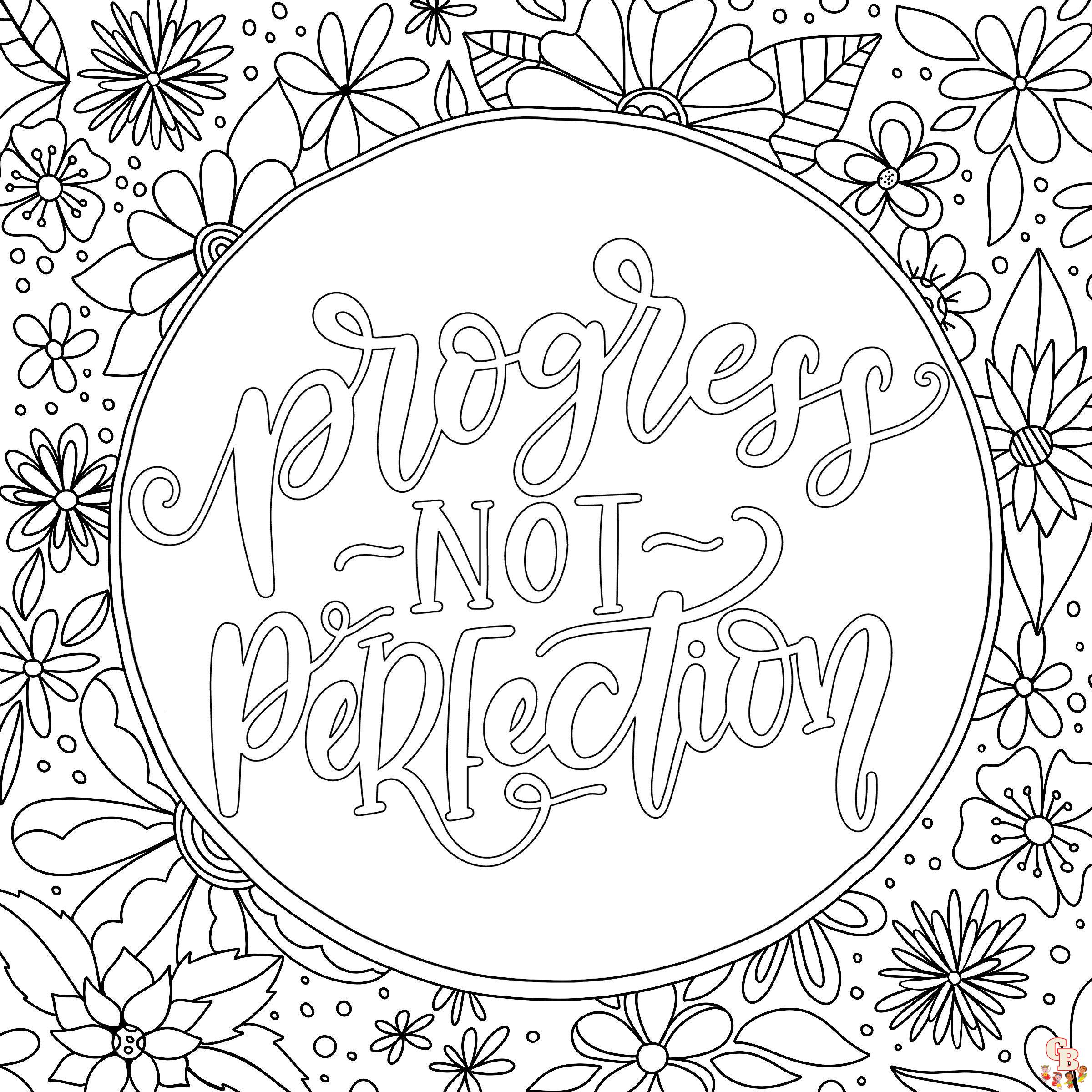 Discover the Benefits of Positive Coloring Pages - Coloring Pages ...
