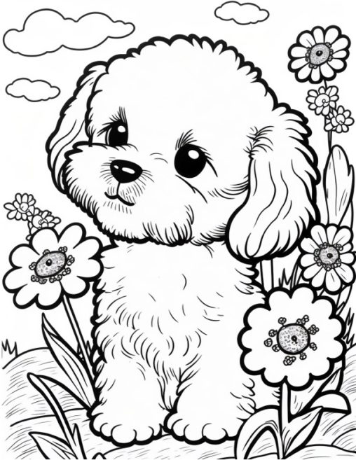 Pretty Coloring Pages Free and Printable Sheets for Kids