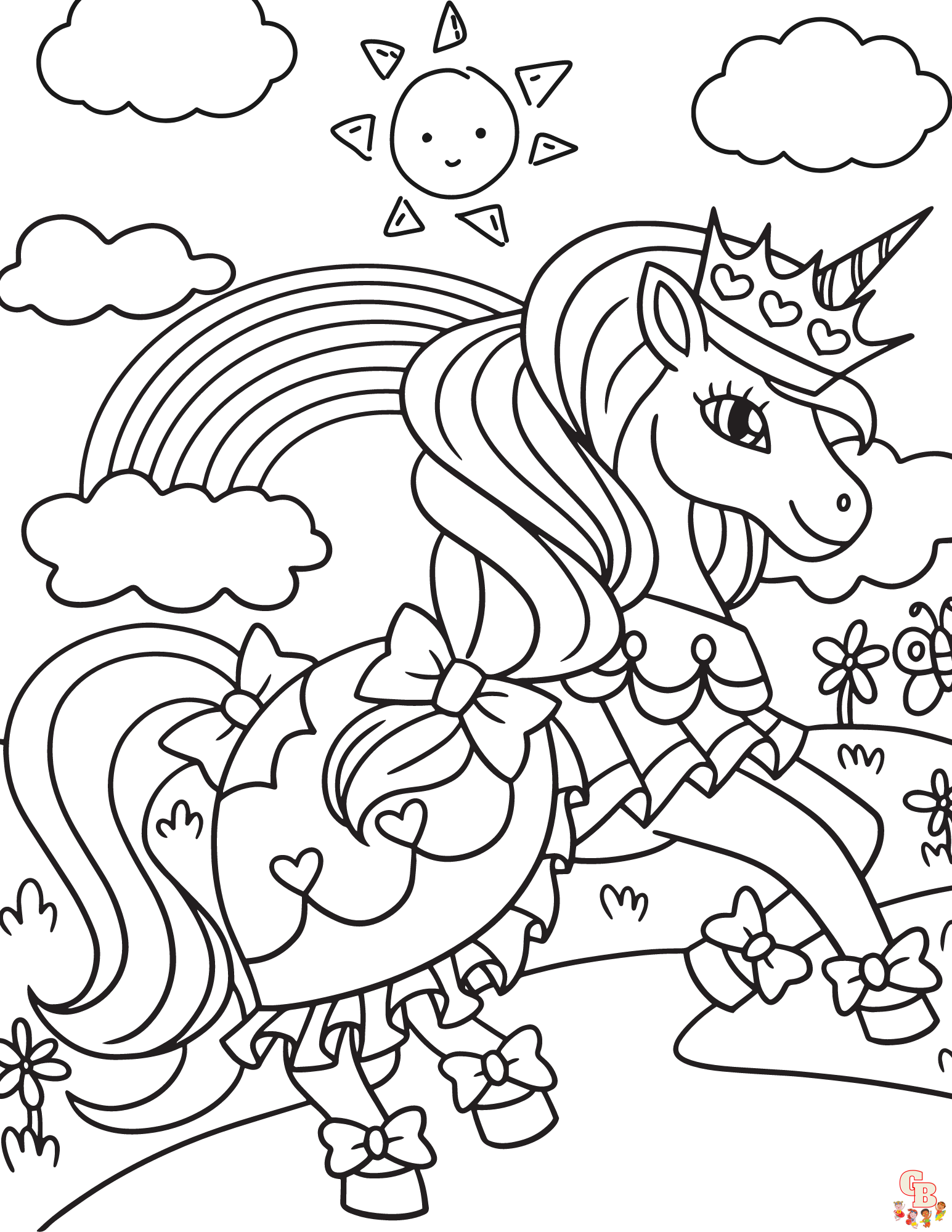 Pretty Coloring Pages 4