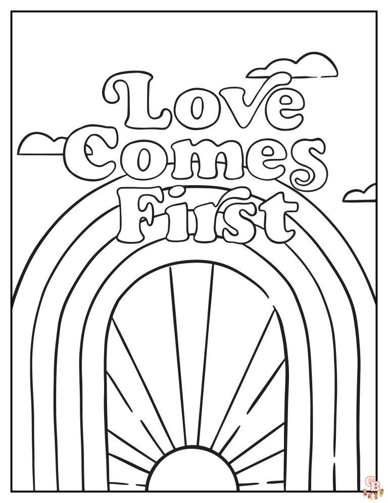 Celebrate Diversity with Pride Coloring Pages - Free Printable
